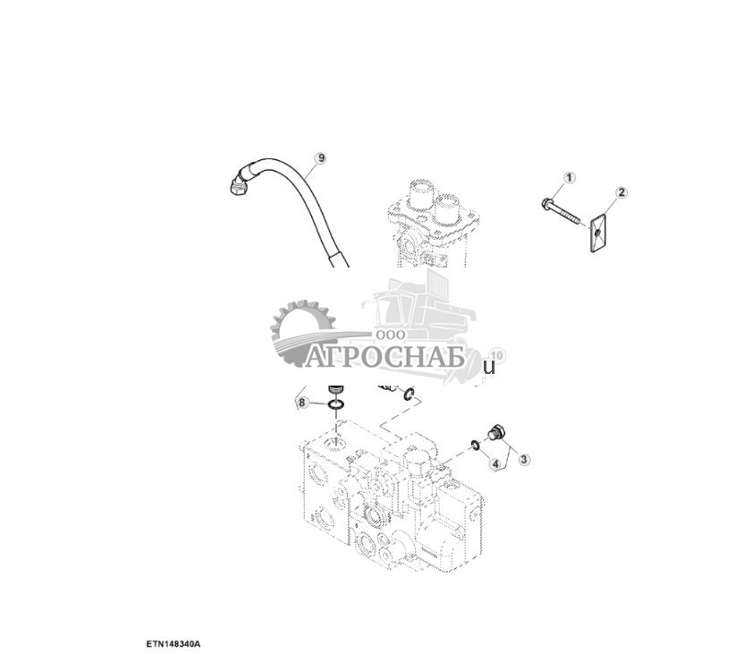 Заглушка, система рулевого управления, ACS™, без тормоза прицепа ( - 804100) - ST946317 579.jpg